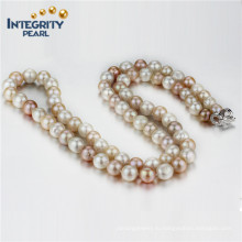 Длинные жемчужные ожерелья 9-10мм Edison 32 "Cultured Pearl Necklace